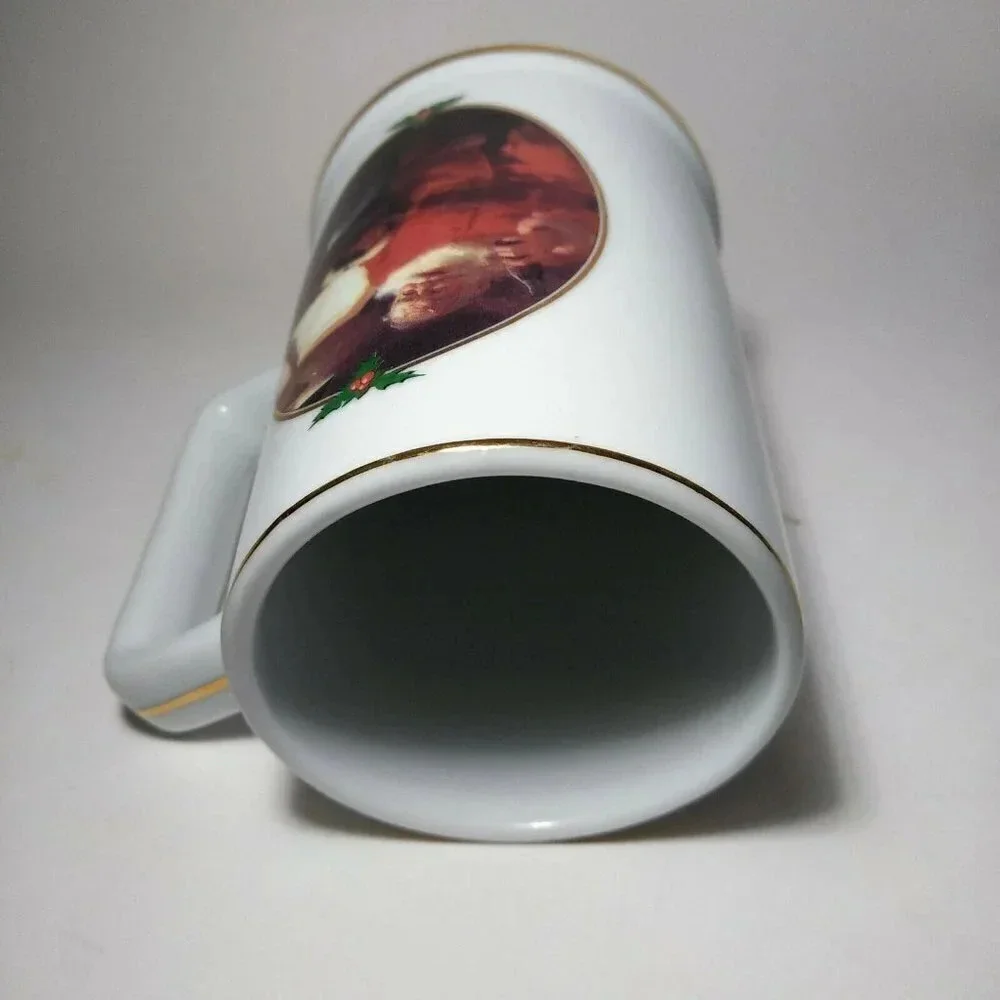 Coca Cola 1996 Collector Edition Coffee‎ Mug July Christmas Santa Vintage